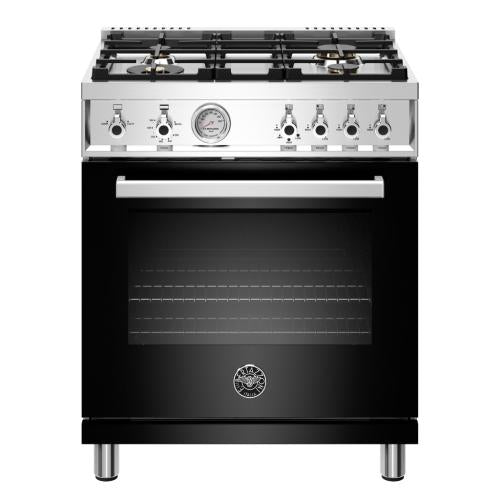 Bertazzoni PROF304GASNET Professional Series 30 Inch Freestanding Gas Range with 4 Sealed Burners
