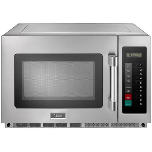 Midea 1134G1A 1.2 Cu. Ft. 1100W Push Button Commercial Microwave