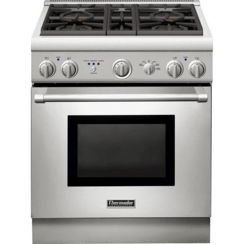 Bosch PRD304GHU19 Thermador Pro Harmony Professional Series 30 Inch Pro-Style Dual-Fuel Range With Convection