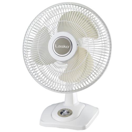 Lasko D12900 12-Inch Oscillating Premium Table Fan