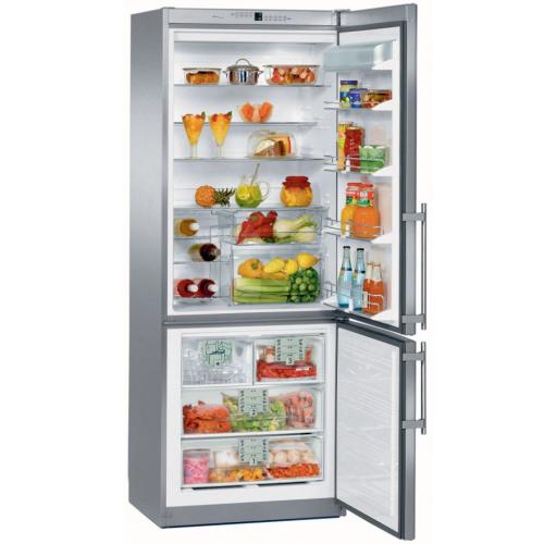 Liebherr CNES5066 Combined Fridge-Freezer-Nofrost-St. Steel