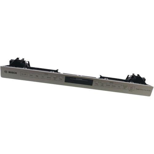 Bosch 00 Dishwasher Panel-Facia Silver, 6-Programs / 5- Options W/ Top Seal - 778921