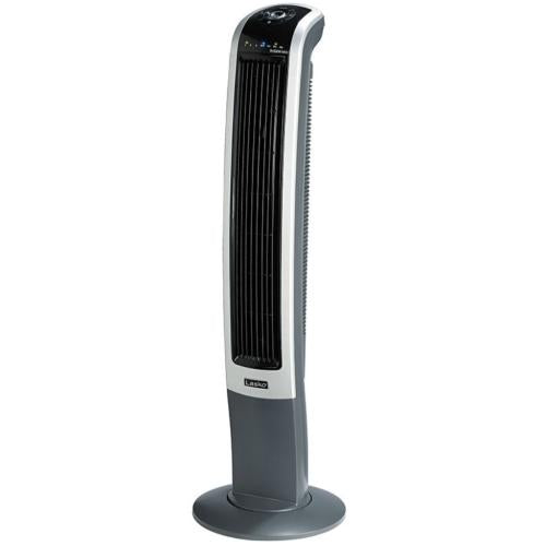 Lasko 2651 42-Inch Wind Curve Platinum With Remote Control Fan