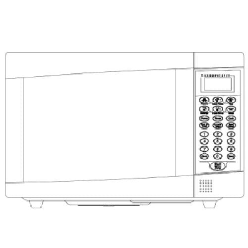 Haier MWG7026TWZ 220V60Hz Countertop Microwave