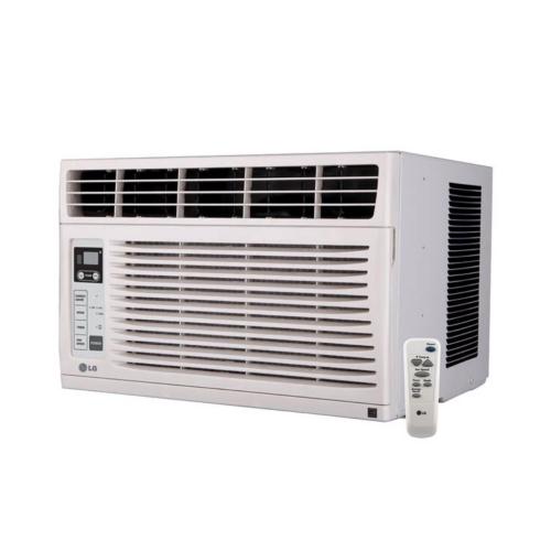 LG LW6012ER 6,000 BTU Window Air Conditioner with 10.7 EER, 1.8 Pts/Hr Dehumidification, 12 Hour Timer, Energy Saver Function and Remote Control