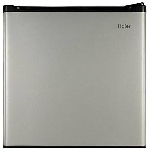 Haier HCR17GR 1.7 Cu. Ft. Mini Refrigerator/Freezer (Grey)