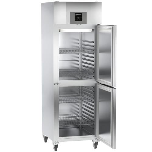 Liebherr GFT21S2HC 27.56'' Top Mounted 2 Section Solid Door Reach-In Freezer