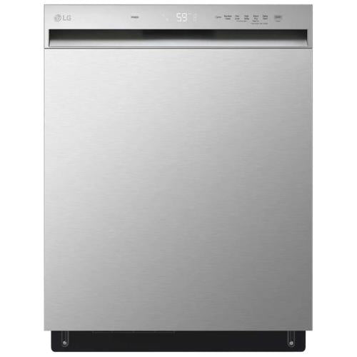 LG LDFN3432T 24 Inch Full Console Dishwasher with 15 Place Settings, 5 Wash Cycles, LoDecibel™ Operation, QuadWash™, Dynamic Dry™, NeveRust™ Stainless Steel Tub, NSF Certified, and ENERGY STAR® Qualified