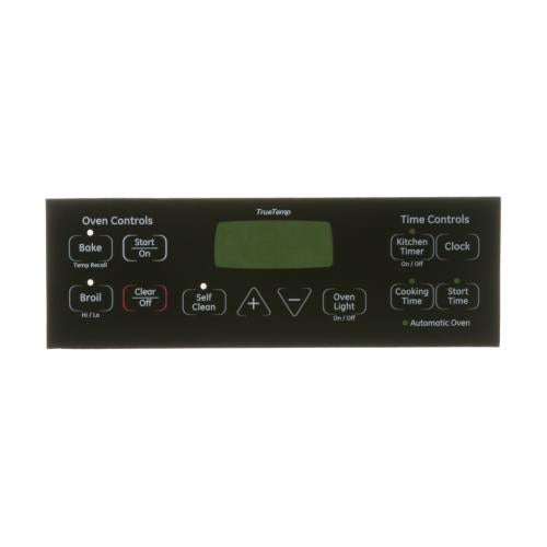 GE Range Oven Control Overlay - WB27K10264