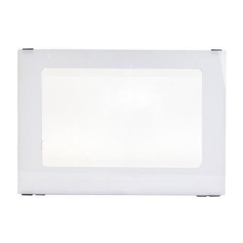 Whirlpool Range Oven Door Outer Panel (White) - WPW10535777