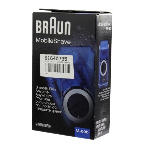 Braun M-60 Pocket Shaver (5607) - 81640795