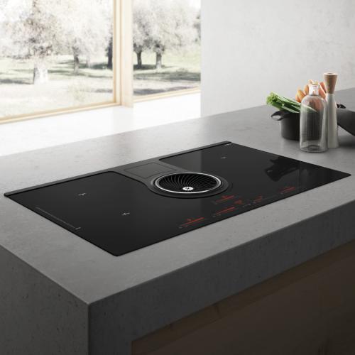 Elica ENT432BL 32 Inch NikolaTesla One Induction Cooktop with 4 Cooking Zones, Bridge Zones