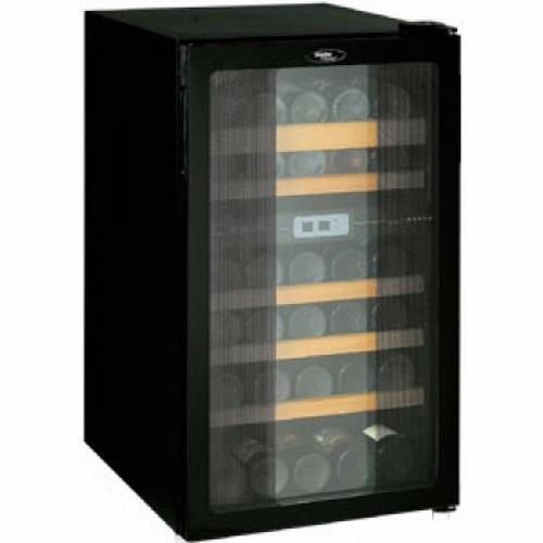Silhouette DWC282BL Series 30-Bottle Wine Cooler (Black)