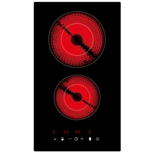 Avanti BCT115J1BIS Two Burner Glass Top Built-In Cooktop