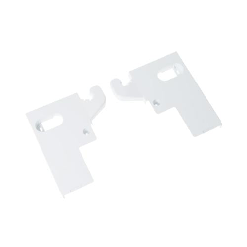 GE Refrigerator Hinge Endcap Assembly Wh (2Pk) - WR17X20162