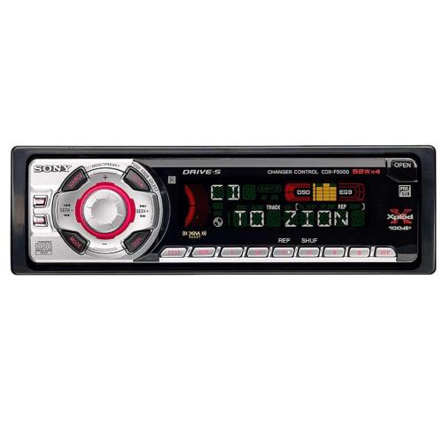 Sony CDXF5000 FM/AM Compact Disc Player