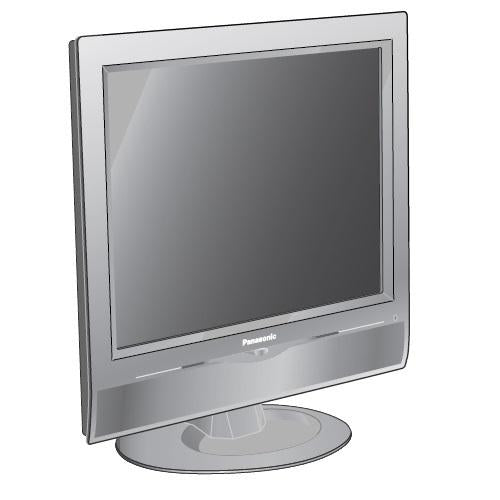 Panasonic TC20LA2D 20" Lcd Color Tv