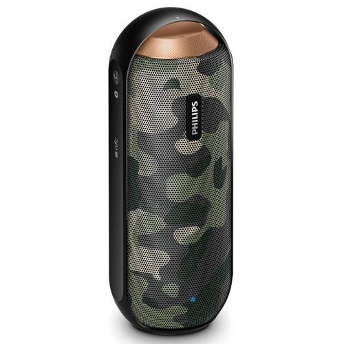 Philips BT6000C/37 Camouflage Portable Speaker Bluetooth Nfc Splash Proof