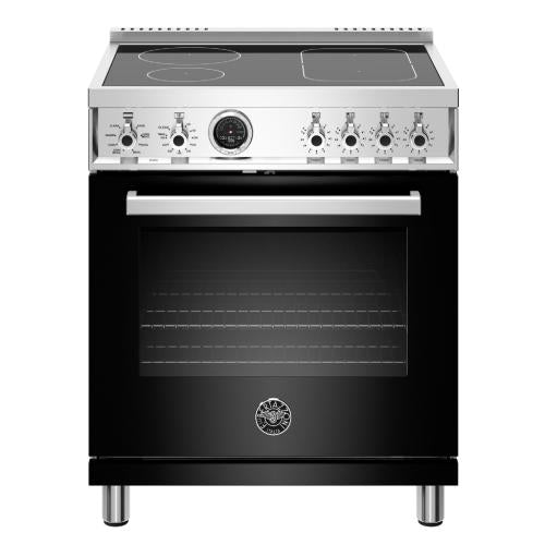 Bertazzoni PROF304INSNET Professional Series 30 Inch Freestanding Induction Range with 4 Heating Zones