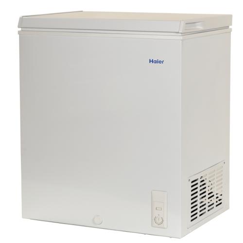 Haier HF50CW20W 5.0 Cu. Ft. Capacity Chest Freezer With Removable Basket