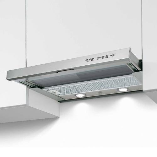 Bertazzoni KTV30PRO1X Professional Series 30 Inch Slide-Out Hood with Digital Touch Control