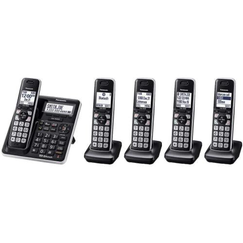 Panasonic KXTG985SK Dect 6.0 Bluetooth Cordless Phone