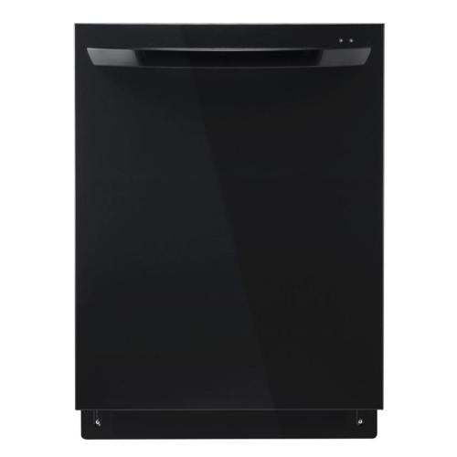 LG LDS4821BB Full Console Dishwasher with 4 Wash Cycles, 3 Spray Arms, SenseClean System, Food Disposer, ENERGY STAR and Self-Clean Filter: Smooth Black