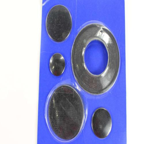Whirlpool Cooktop Burner Cap Set (Black) - W10831828