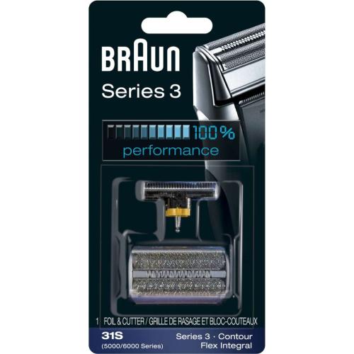 Braun 31S Silver Foil & Cutter - 81515401