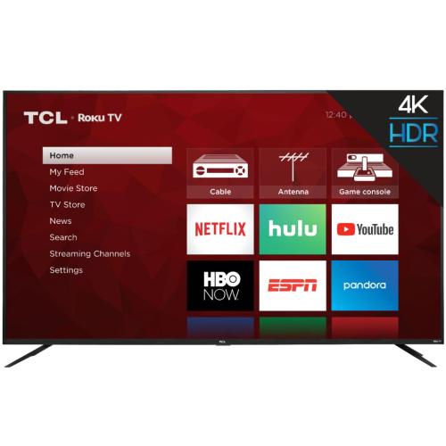 TCL 75S425 75-Inch 4K Smart Roku Led Hdtv (2019)