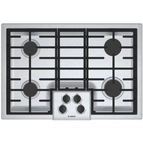Bosch NGM5056UC/01 500 Series Gas Cooktop 30'' Stainless Steel