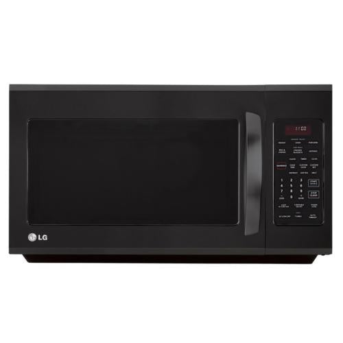LG LMV2015SB 2.0 cu. ft. Over-the-Range Microwave Oven with 1,100 Cooking Watts, 10 Power Levels, 400 CFM Exhaust Fan, QuietPower Ventilation System, Warming Lamp and Sensor Cooking: Smooth Black