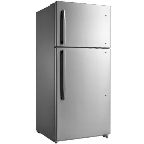Midea BCD510WE/SS Best Home Double Door Refrigerator (Stainless Steel)