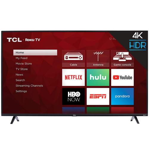 TCL 65S425 65-Inch 4K Smart Roku Led Hdtv (2017-2019)