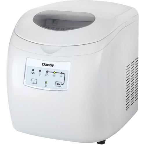 Danby DIM2500WDB Portable Ice Maker, White 2.00 Lbs