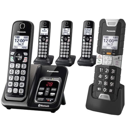 Panasonic KXTGD585M2 Cordless Phone
