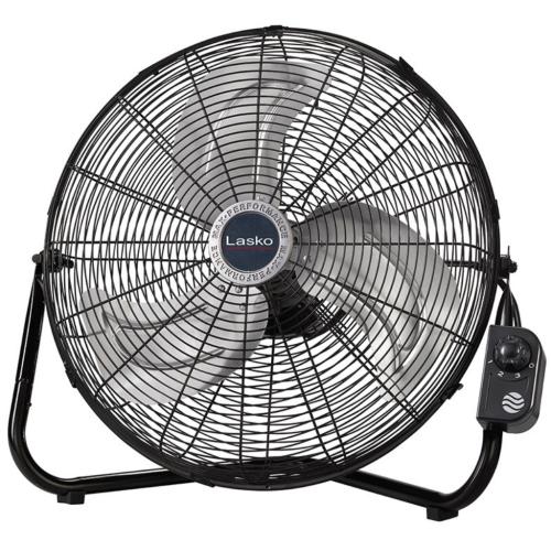 Lasko 2264QM 20-Inch High Velocity Floor Fan With Quickmount