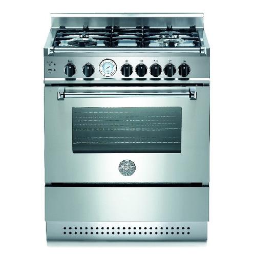 Bertazzoni A304GGVXT Professional Series Freestanding All Gas Range with Sealed Convection Oven