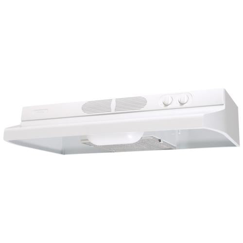 Air King ESQZ2303 30-Inch Convertible Under Cabinet Range Hood With Light In W