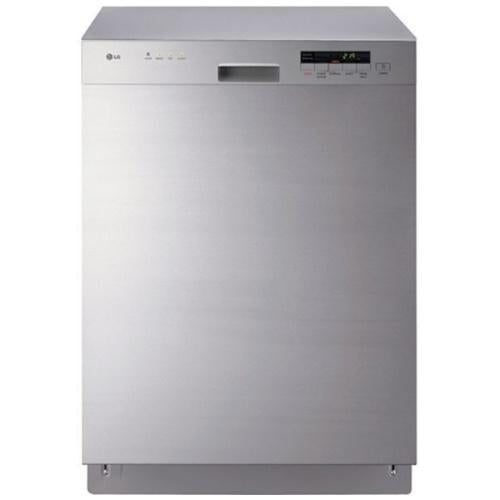 LG LDS4821ST Full Console Dishwasher with 4 Wash Cycles, 3 Spray Arms, SenseClean System, Food Disposer, ENERGY STAR and Self-Clean Filter: Stainless Steel