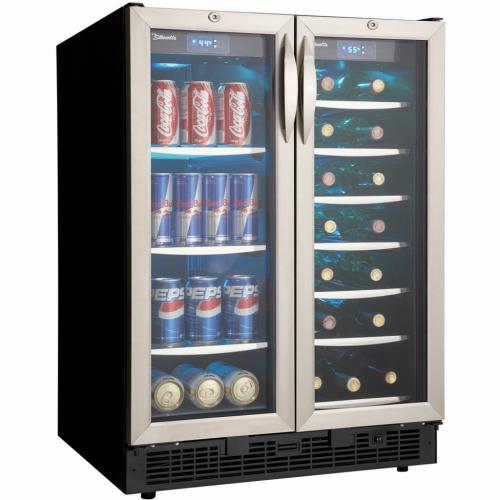 Silhouette DBC2760BLS Beverage Center - 5.0 Cu. Ft. Black/Stainless