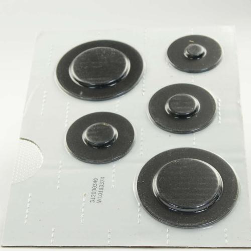 Whirlpool Range Surface Burner Caps, Set - WPW10183374