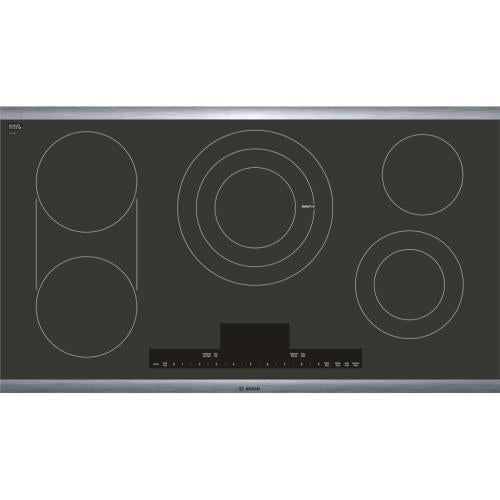 Bosch NETP668SUC/02 Benchmark® Electric Cooktop 36'' Black, Surface Mount Without Frame