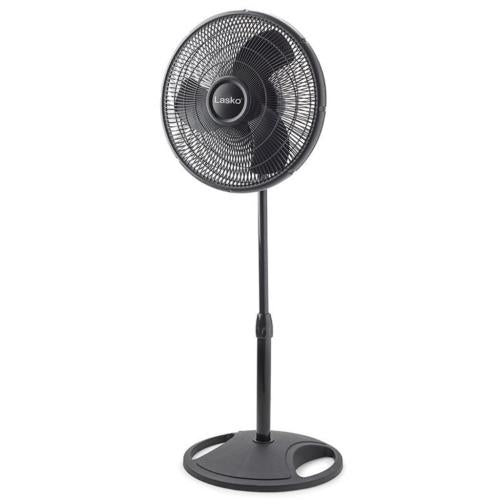 Lasko 2521 18-Inch 4-Speed Remote Control Large Room Stand Fan