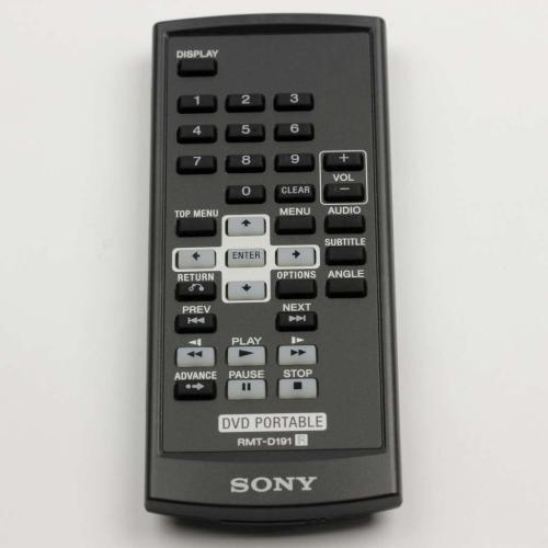 Sony Remot Rmt-D191(600150W00-Gn - 9-885-127-60