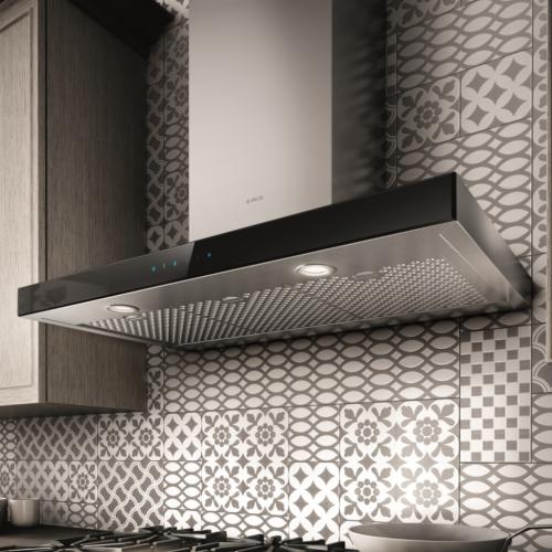 Elica EMZ636S3 36 Inch Wall Mount Range Hood with 3-Speed + Booster, 600 CFM Blower, Touch Control