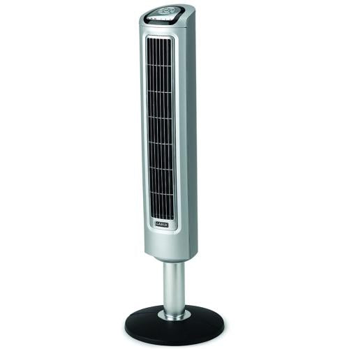 Lasko 2517 Wind Tower Platinum 40-Inch Oscillating Tower Fan