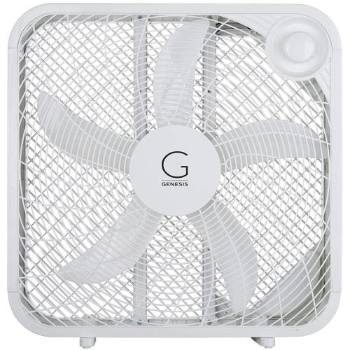 Midea G20BOXWHT Genesis Box Fan