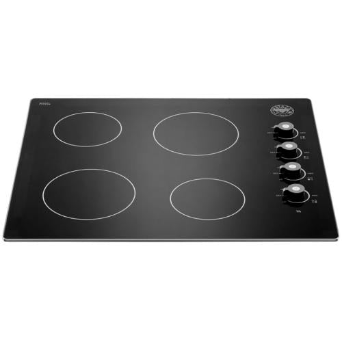 Bertazzoni P244CERNE Professional Series 24 Inch Electric Smooth top Style Cooktop with 4 Elements