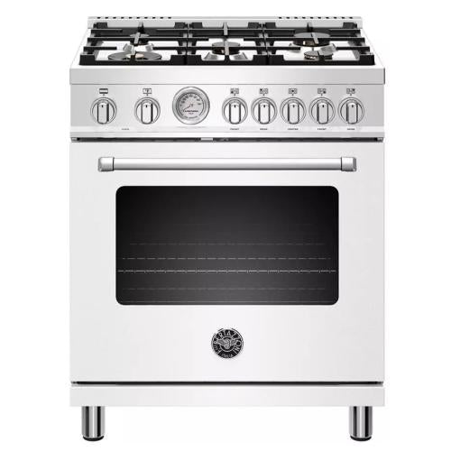 Bertazzoni MAST305DFMBIE Master Series 30 Inch Freestanding Dual-Fuel Range